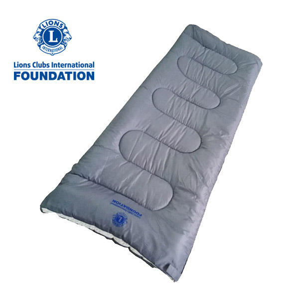 Refugee winter sleeping bag for lions club